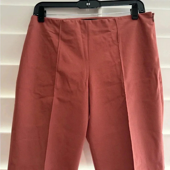THEORY EUC Alettah Approach Crop Pants Ankle Zip Stretch 6 - Picture 9 of 12